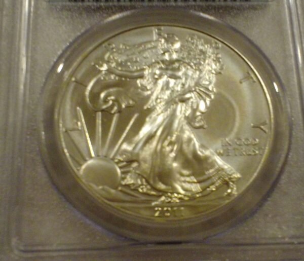 2011  SILVER EAGLE ~ PCGS MS69 ~ FIRST STRIKE