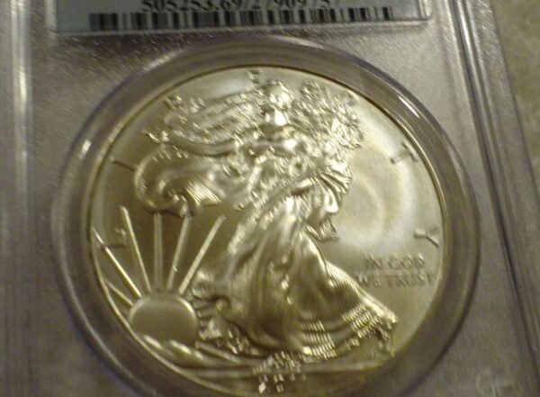 2011  SILVER EAGLE ~ PCGS MS69 ~ FIRST STRIKE