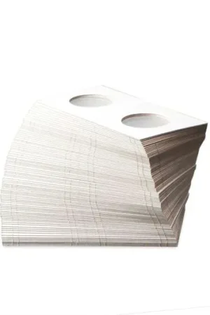 Paper Flips 2x2 - Half Dollar - 50pcs