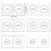 Collectable Coin Holders Paper Flips 2x2 - 50 Pcs