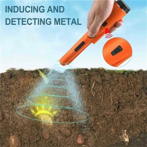 Portable Handheld Pinpointer Metal Detector Automatic Waterproof - Image 2