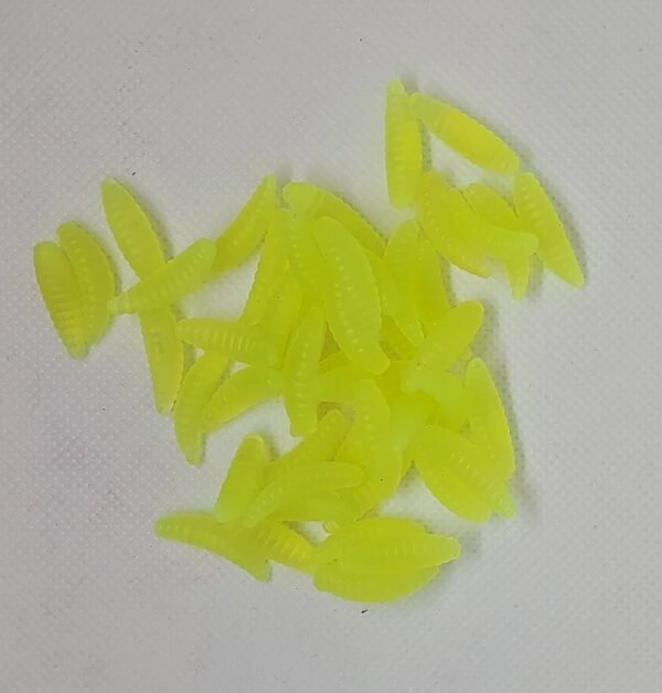50PCS 2cm 0.3g Artificial Soft Grub Bait - Image 4
