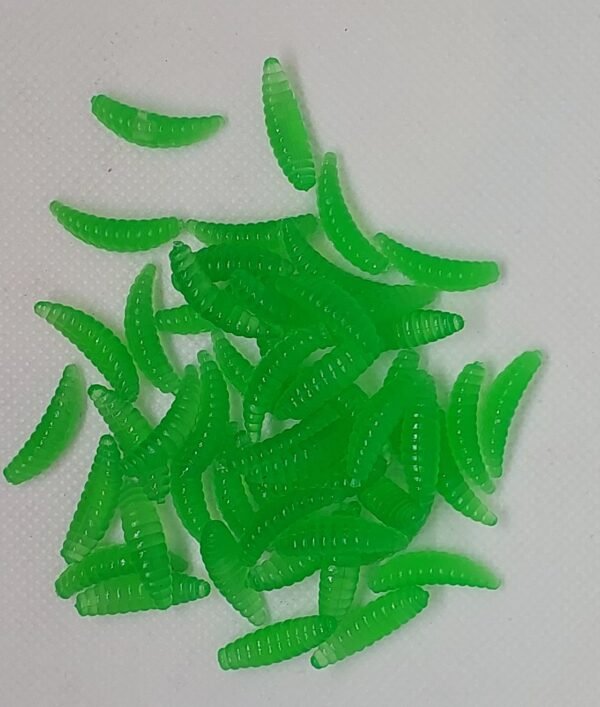 50PCS 2cm 0.3g Artificial Soft Grub Bait - Image 5