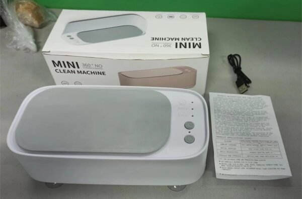 Rechargeable Portable Ultrasonic Cleaner for Jewelry and Coins - Image 3