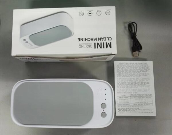 Rechargeable Portable Ultrasonic Cleaner for Jewelry and Coins - Image 4