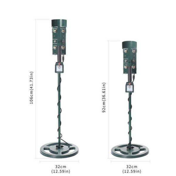 Rechargable - Professional Metal Detector with Digging Tool - Image 2