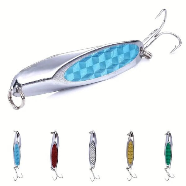 5 Fishing Lures With Mini Tackle Box - Image 4