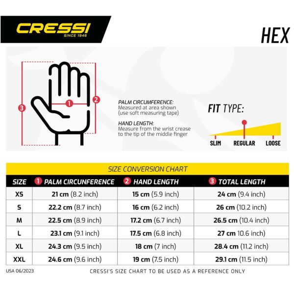 Cressi Amara Cray Gloves 2mm - Image 2