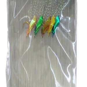 5 Hook Sabiki Rig Size 8 (1 per pack )