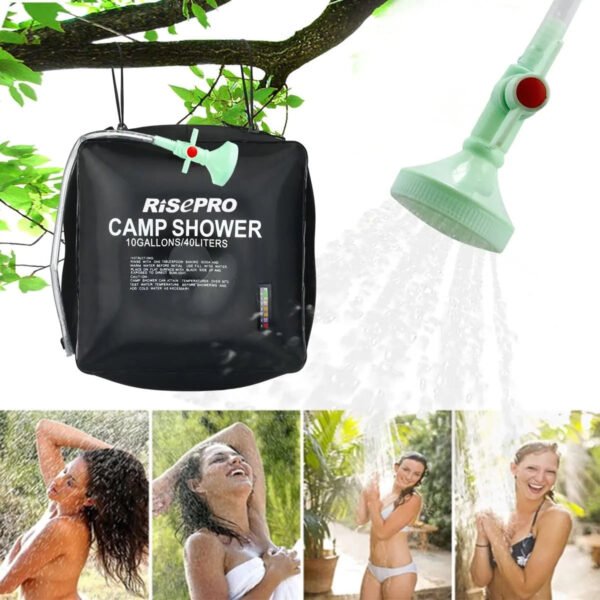Solar Camping Shower 40L / 10 galons - Image 7
