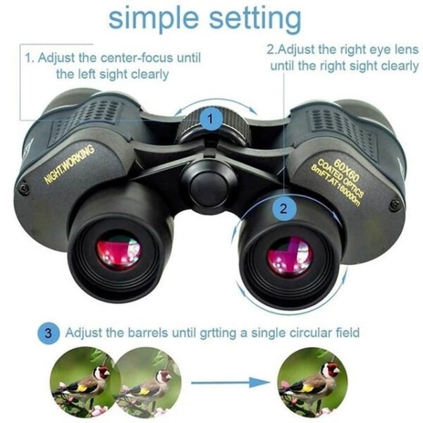 HD Binoculars 80X80 Long Range High - Image 5