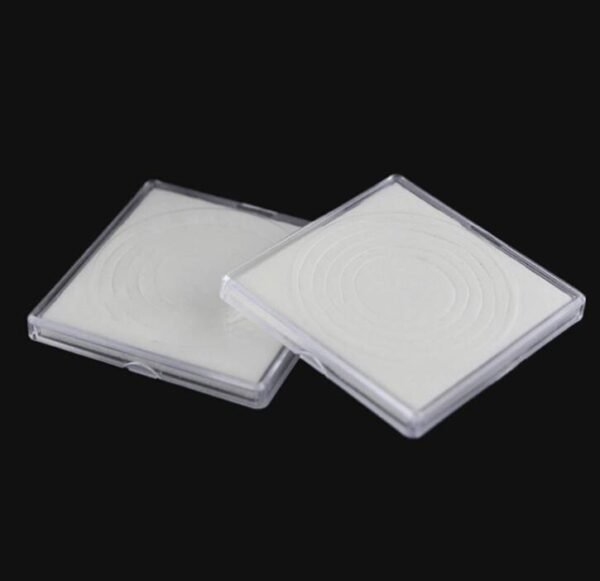 Clear Square Coin Case - 20 Pcs for 20/25/30/35/40mm Coins PVC Free - Image 2