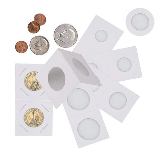Collectable Coin Holders Paper Flips 2x2 - 50 Pcs - Image 6