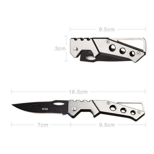 Bulk Pack of 12 - Pocket Knife Stainless Steel Handle - Image 5