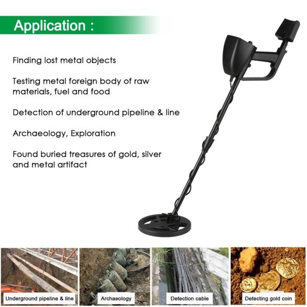 SO Professional Metal Detector For Treasure Searching # Green - Image 3