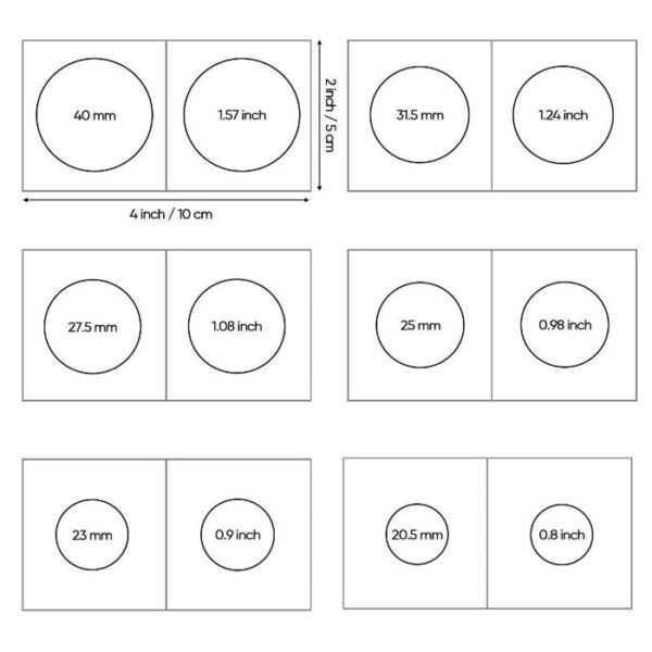 Collectable Coin Holders Paper Flips 2x2 - 50 Pcs - Image 8