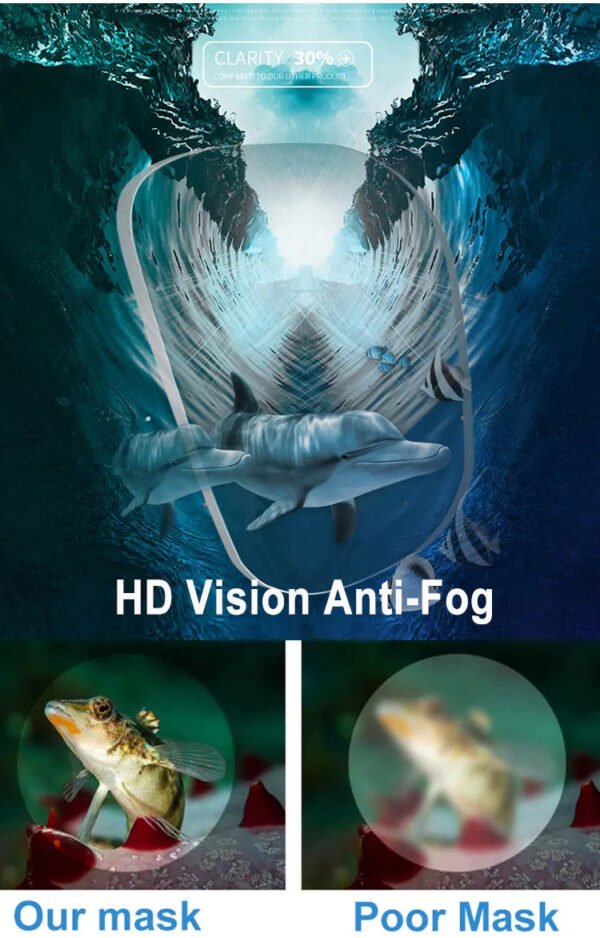 Silicone Freediving Mask - Image 3