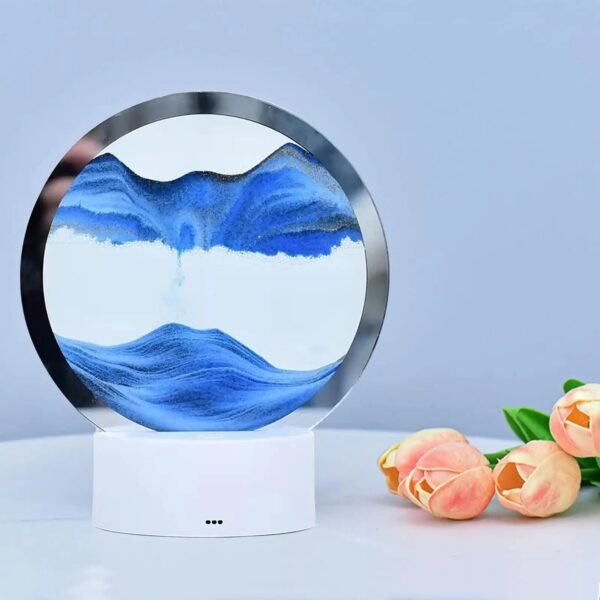 Colorful Crystal Nightlight Led 3D with Crystal Sand - Image 4