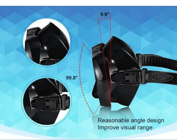 Silicone Freediving Mask - Image 8