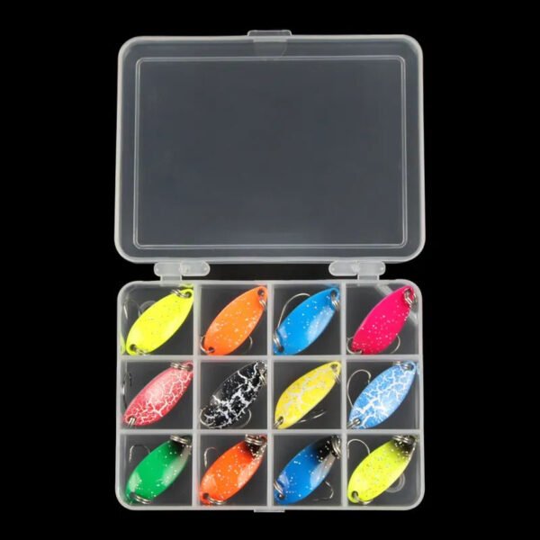 12pcs Lure Kit with Tackle Box - Image 3
