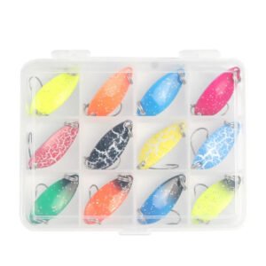 12pcs Lure Kit with Tackle Box