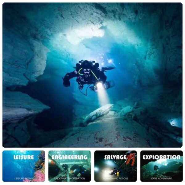 BrightBuddy DeepQuest 100 Premium Dive Torch - Image 4