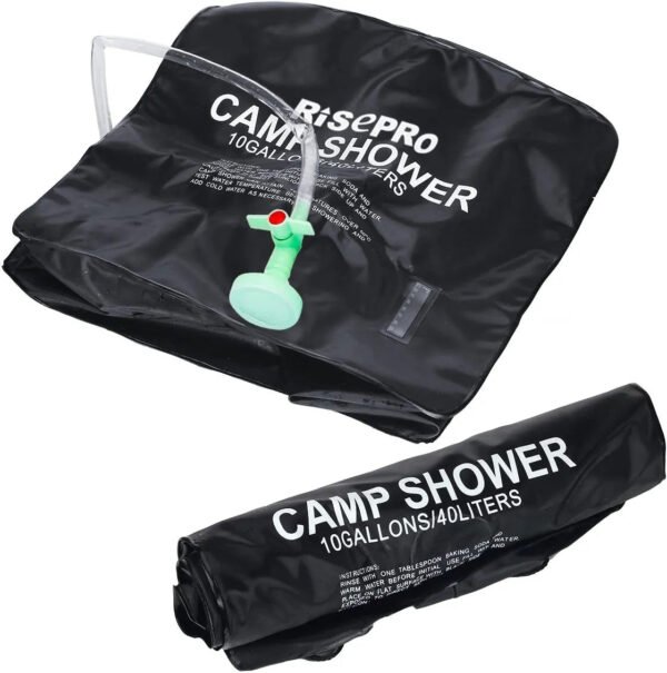 Solar Camping Shower 40L / 10 galons - Image 4