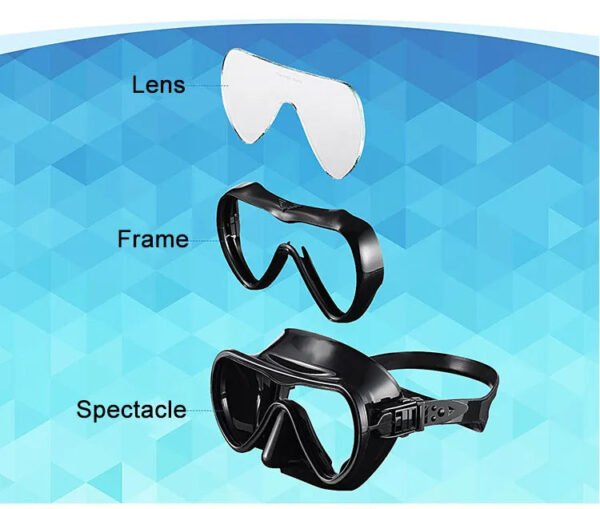 Silicone Freediving Mask - Image 4