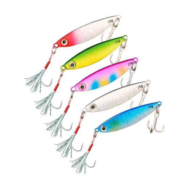 5pc Tackle Pack 15gm lures for Trout Salmon Kahawai - Image 13