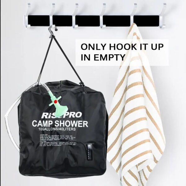 Solar Camping Shower 40 litres - Image 8