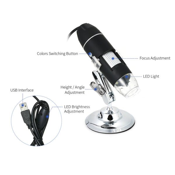 1600X USB Digital Microscope Camera Magnifier - Image 9