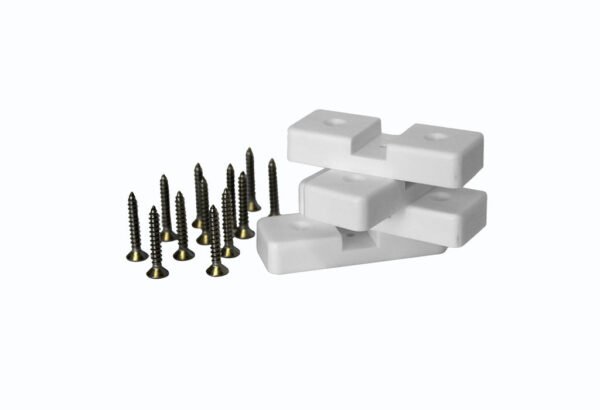4 Rod Holder Rack - White - Image 2
