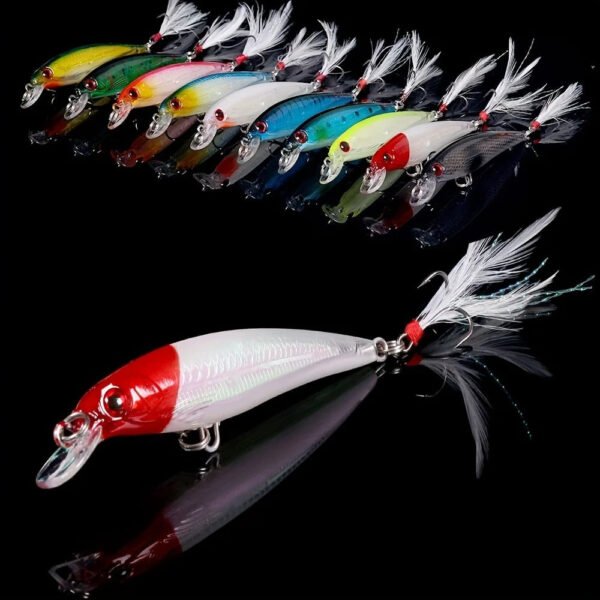 10pcs Minnow Fishing Lures  9cm / 7 grams - Image 4
