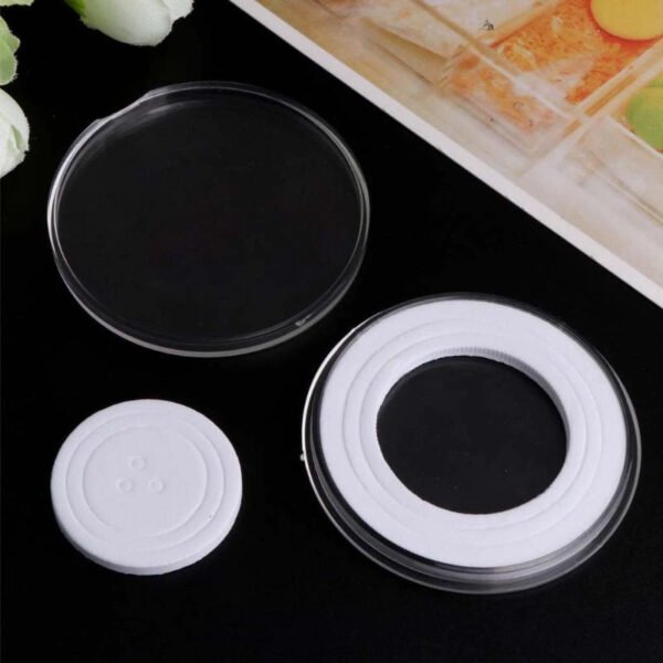 20Pcs Clear Round 40mm Direct Fit Airtight Coin Capsules Fits 5 Different Sized Coins - Image 6