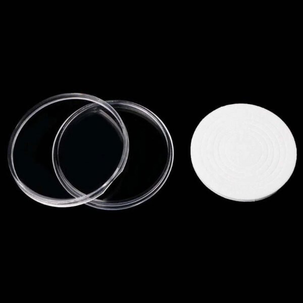 20Pcs Clear Round 40mm Direct Fit Airtight Coin Capsules Fits 5 Different Sized Coins - Image 4