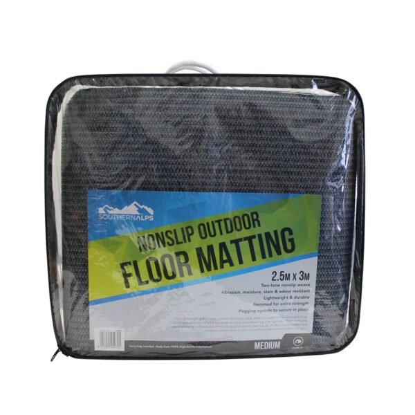 Large Floor Mat - Blue and Grey  2.5m x 6m - Southern Alps - Image 2