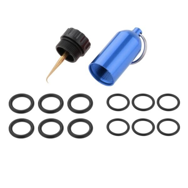 Spare O-Rings and Brass Pick Key Ring - Image 4