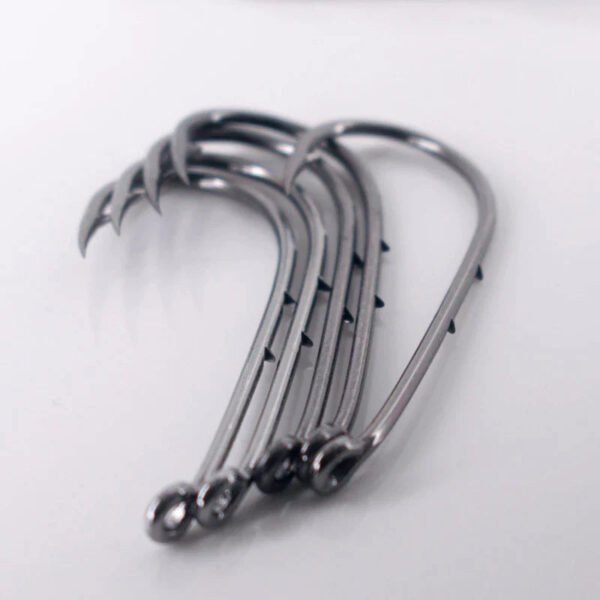 50pcs Double-backed 6/0  High Carbon Fishing Hooks - Image 9