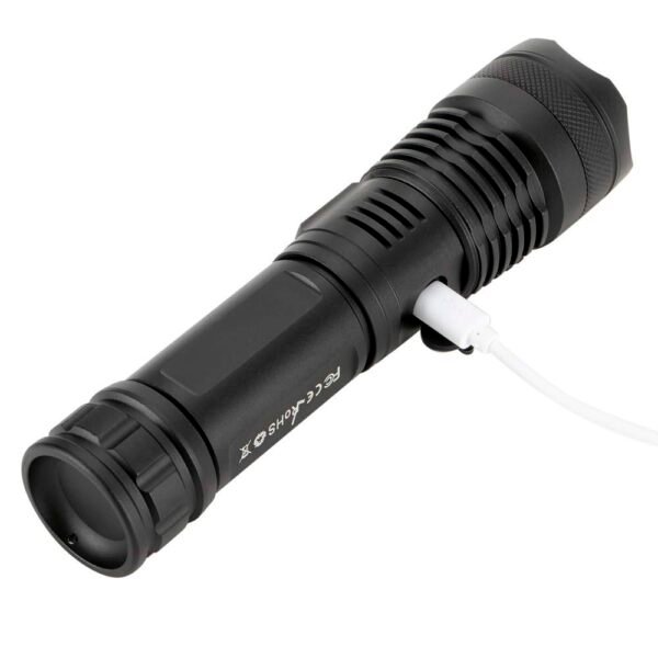 Outdoor Flashlight - Multi Fuction - USB Charged - Image 6