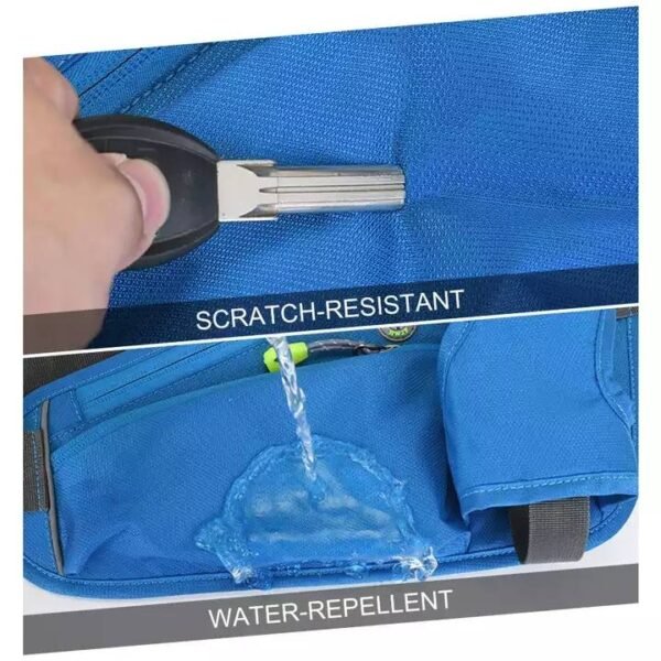 Sports Hydration Belt Bag with Water Bottle Holder - Image 5