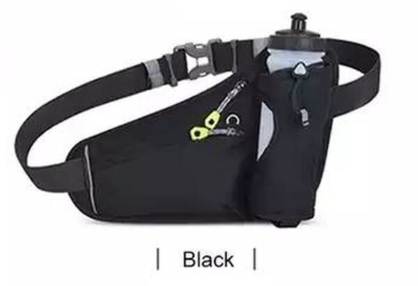 Sports Hydration Belt Bag with Water Bottle Holder - Image 9