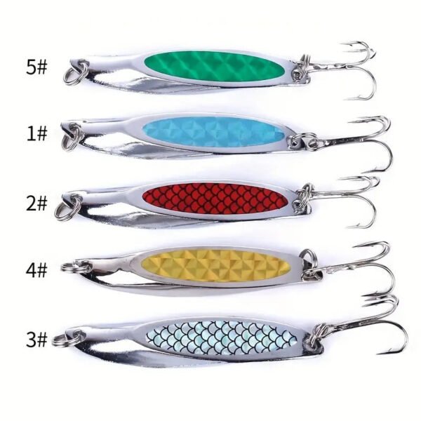 5 Fishing Lures With Mini Tackle Box - Image 6
