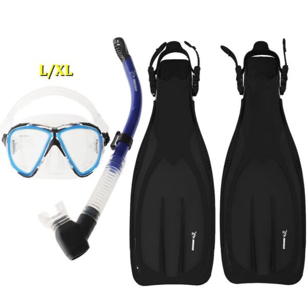 Immersed Optrix Dropaway Turbo EDF Dive Complete Mask Snorkel and Fins Set - Image 6