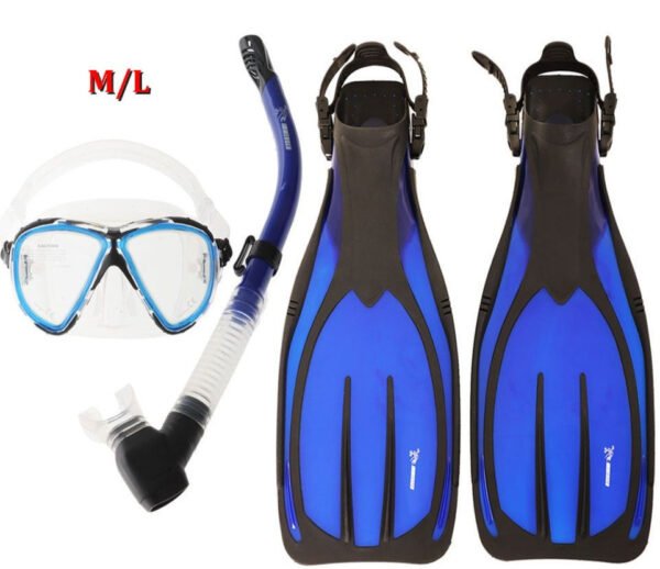 Immersed Optrix Dropaway Turbo EDF Dive Complete Mask Snorkel and Fins Set - Image 7