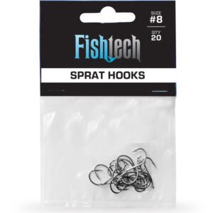 Fishtech Sprat Hooks #10 Qty 20
