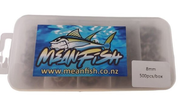 8mm Split Rings Value Pack of 500 - MeanFish - Image 2