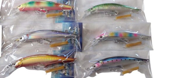 Meanfish 45gm Sinking Minnow 120mm with 3D Eyes - Image 4