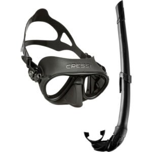 Calibro Mask & Snokel Set Black